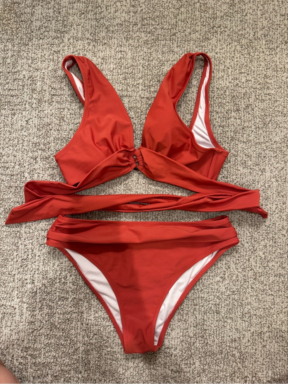 *Never Worn* Cupshe Burnt Orange Bikini
